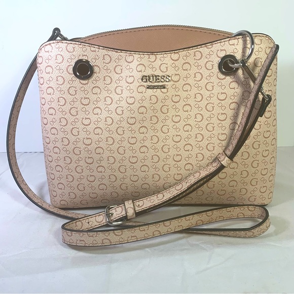 Guess Bags Guess Los Angeles Purse Crossbody Shoulder Dusty Rosemauve Poshmark